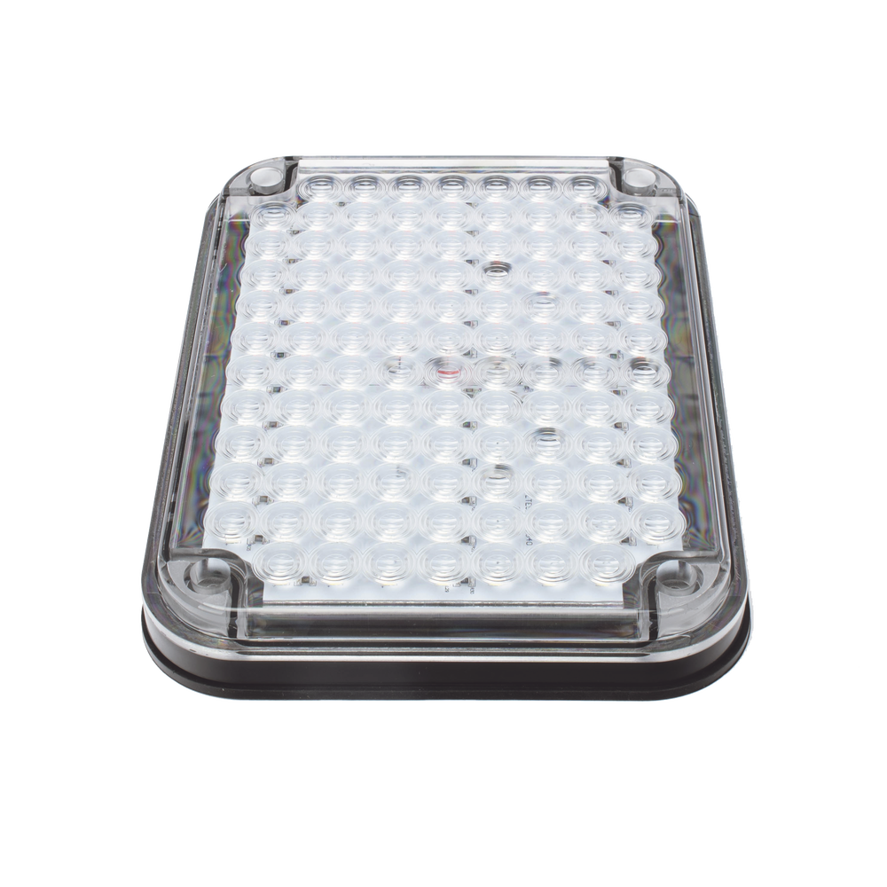 Luz de Advertencia de 9X7", Bicolor Rojo/Claro, Ideal para Ambulancias - Imagen 3