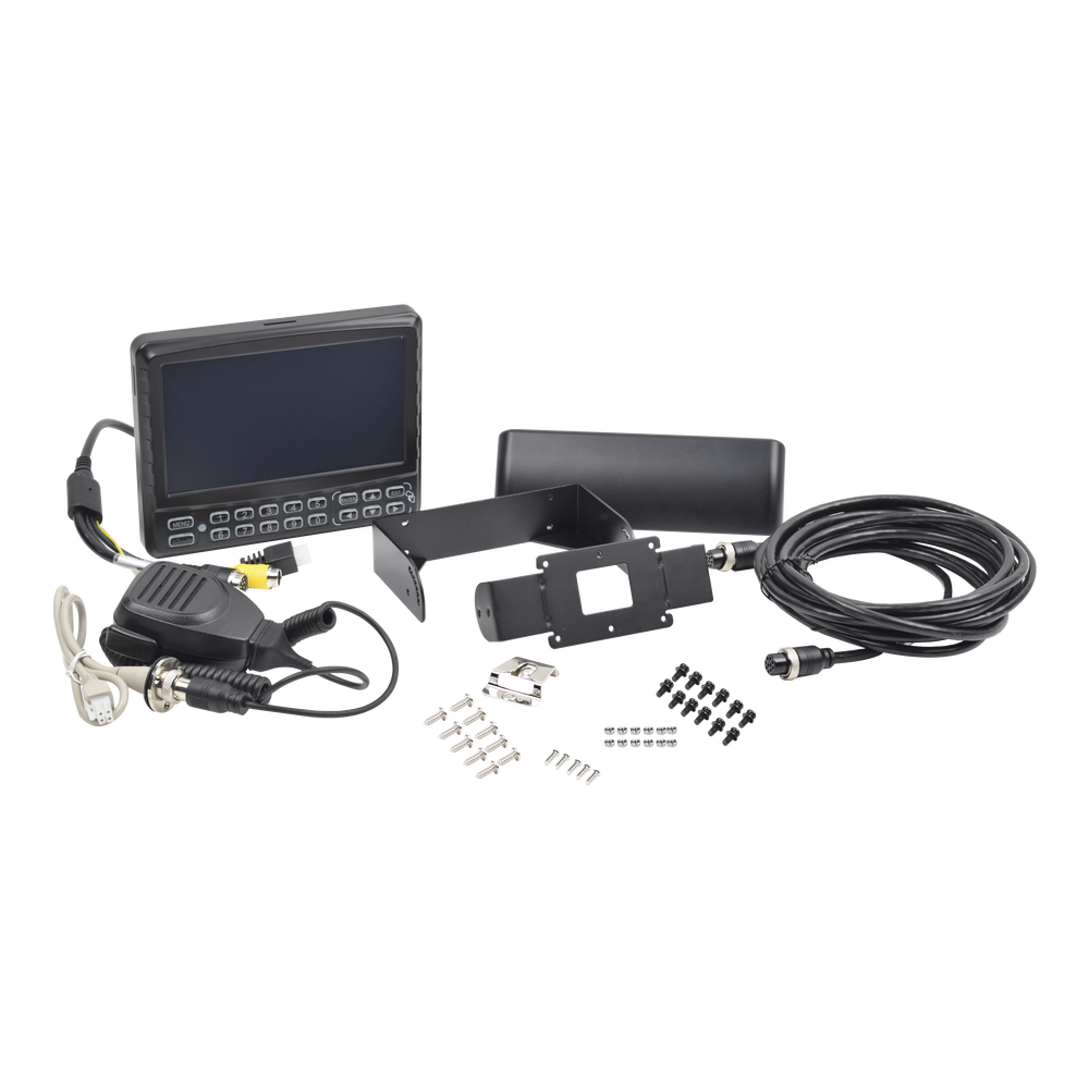 Panel de Control Dáctilar Multifuncional con Monitor de 7" / Soporta Audio de Dos Vías / Compatible con DVR´s Móviles XMR Epcom - Imagen 4