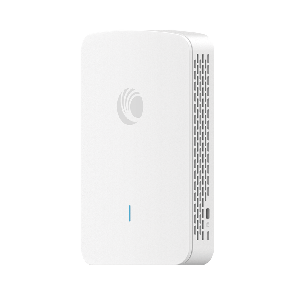 Punto de Acceso Empresarial Wi-Fi 6 / Con diseño para Pared / 3 Puertos Gigabit (1 con Salida PoE) / Doble banda en ( 2.4 y 5 GHz) / Hasta 2.5 Gbps / Gestión desde la Nube / Alimentación PoE af