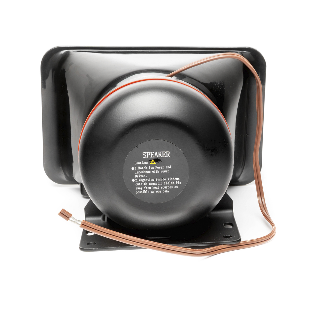 Bocina de uso Rudo, de 100 W, Alto Rendimiento y Base en Aluminio, 8 Ohms de Impedancia - Imagen 7