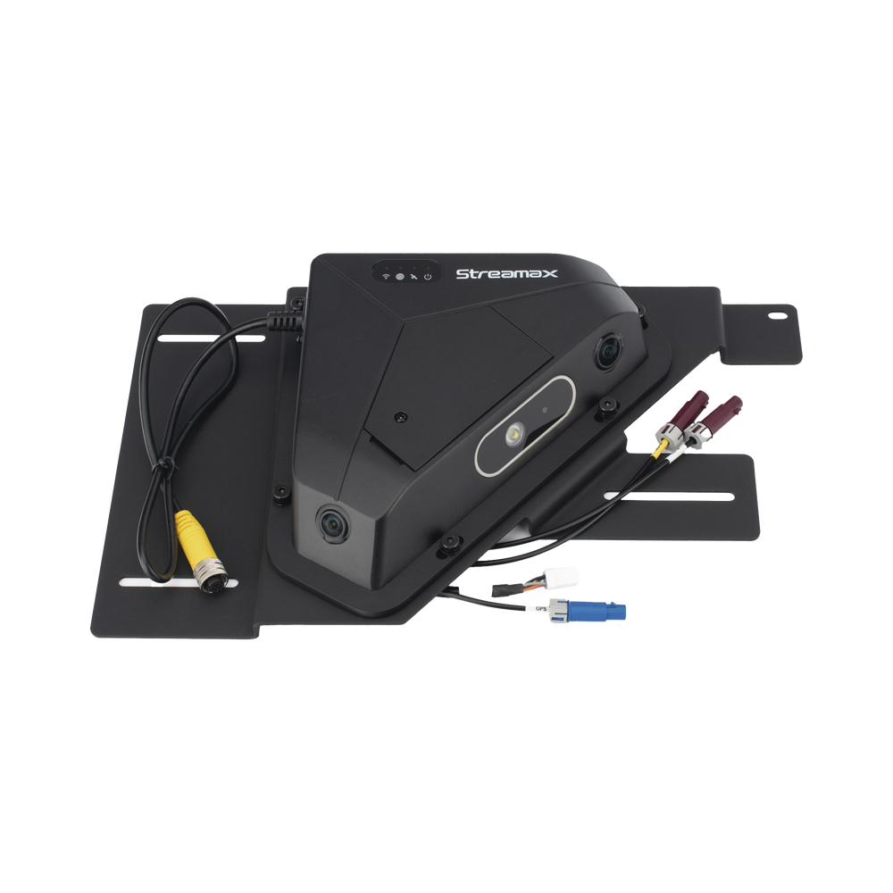 Dispositivo AI Z5 para Gestión de Carga / Video Vigilancia / Procesador de Alta Velocidad / Compresión H.265 / GPS / 2Ch Grabación 4K y 1080p / Tarjeta Micro SD Externa / Bluetooth Integrado / Conectividad 4G / Modo de Bajo Consumo