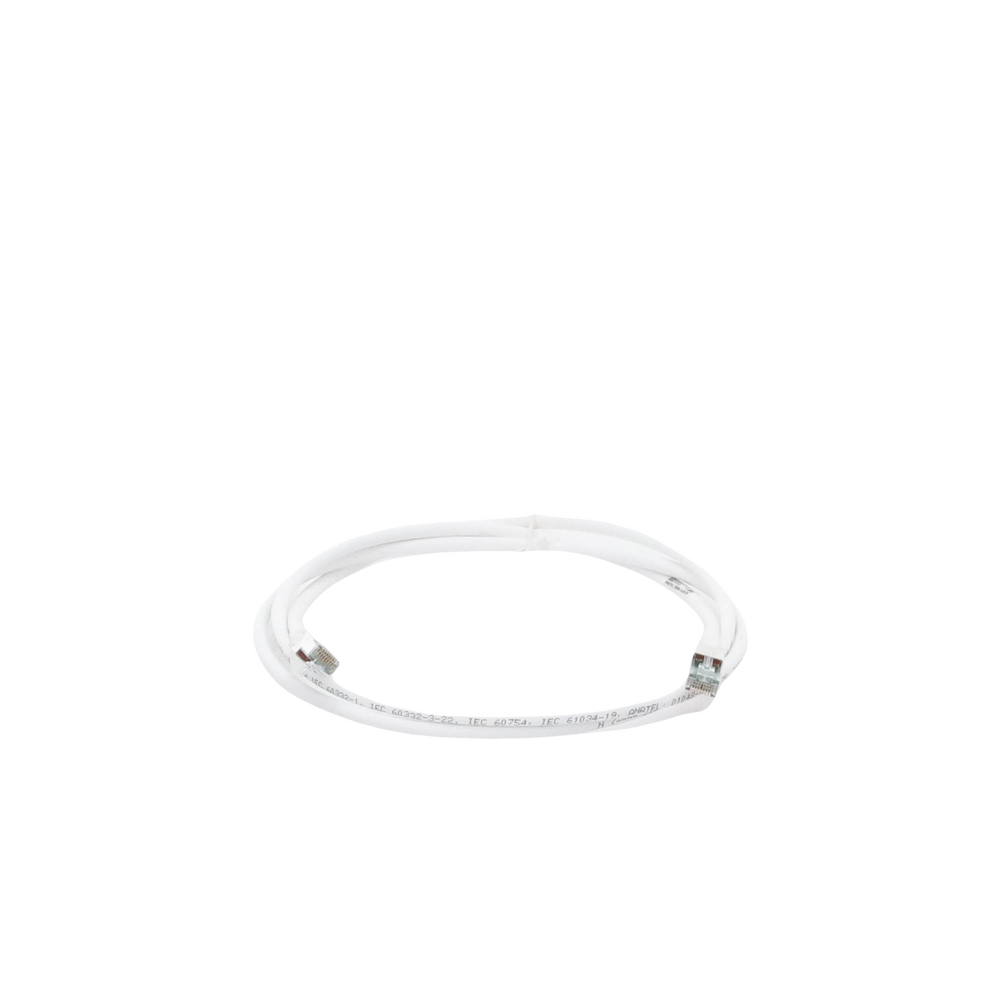 Patch Cord Z-MAX Cat6A S/FTP, CM/LS0H, 1.52 Metros (5 Pies), Color Blanco, Versión Bulk (Sin Empaque Individual) - Imagen 3