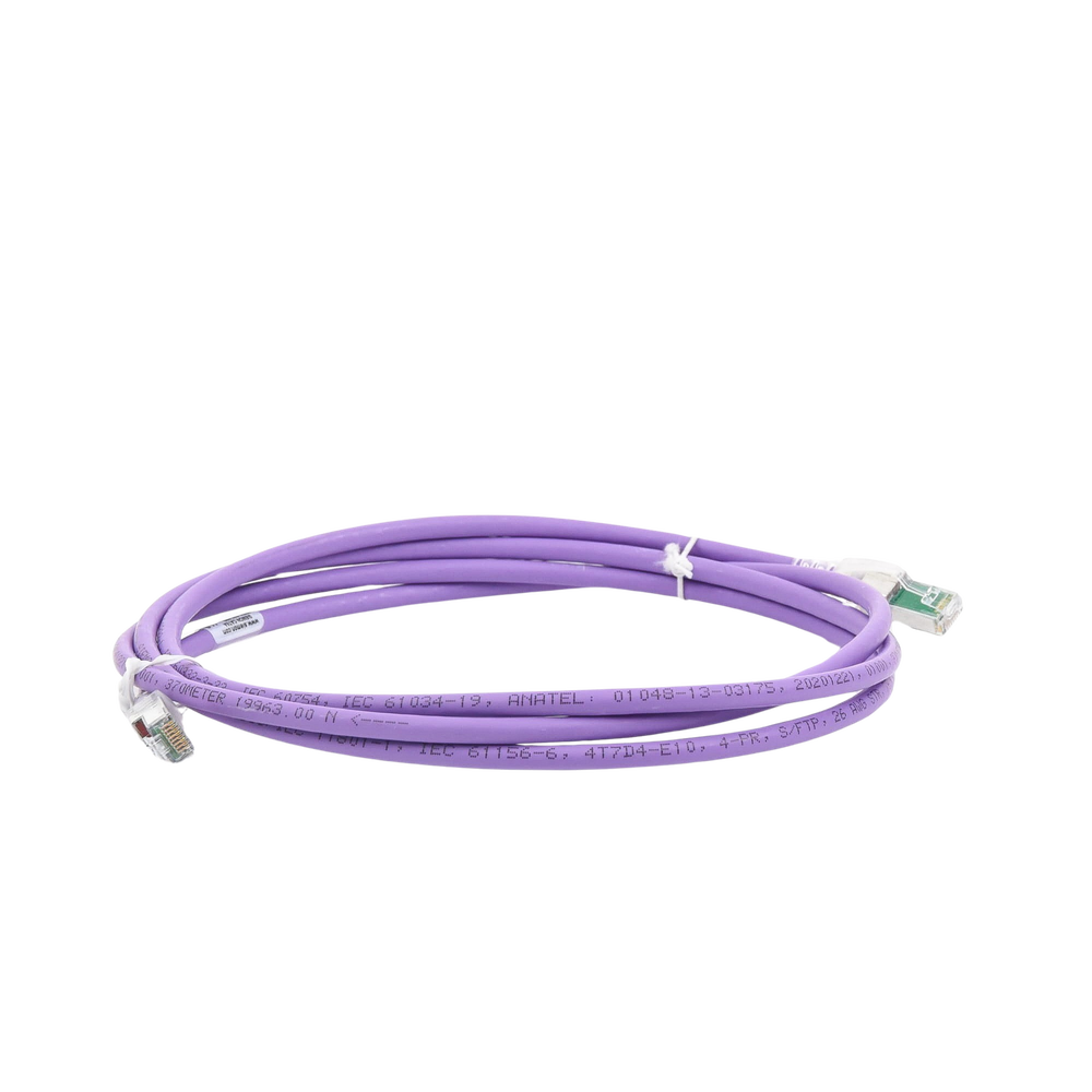Patch Cord Z-MAX Cat6A S/FTP, CM/LS0H, 2.13 Metros (7 Pies), Color Violeta, Versión Bulk - Imagen 4