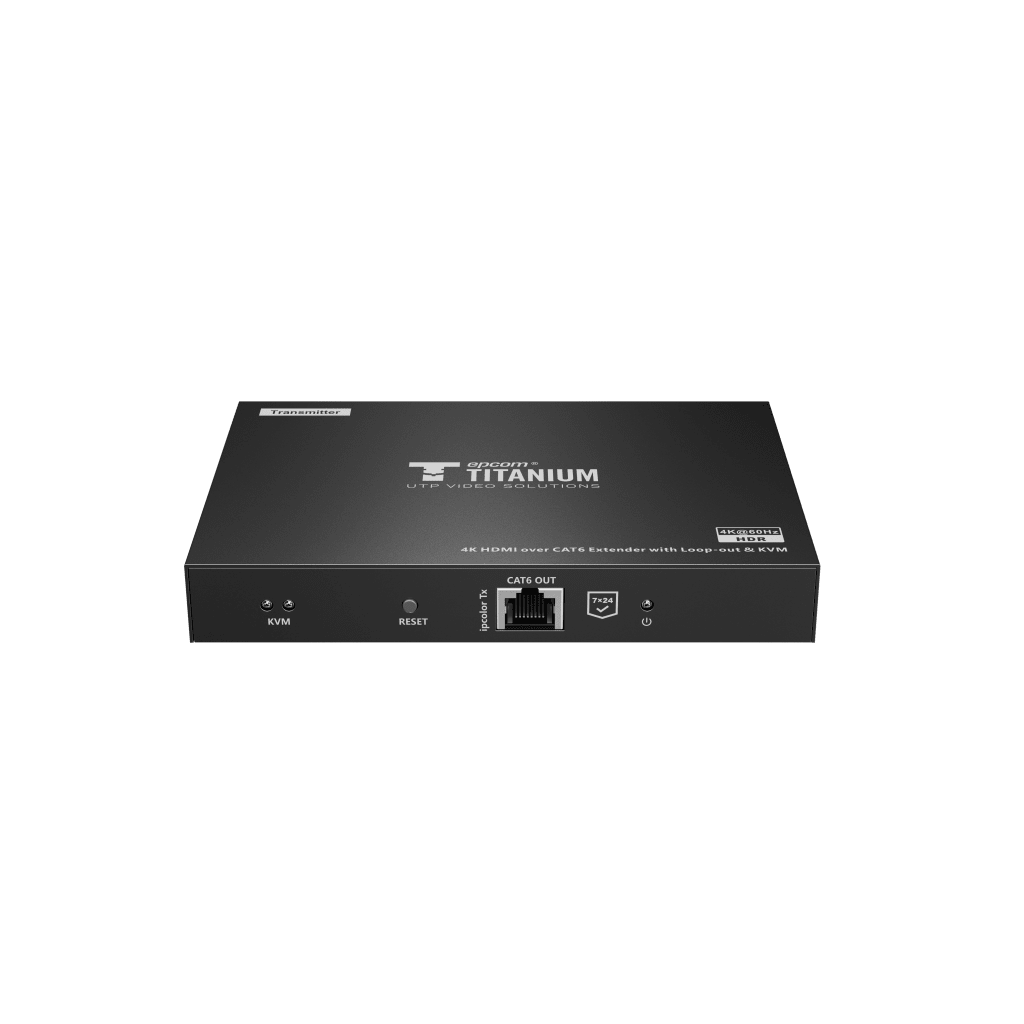 Kit extensor KVM (HDMI y USB) hasta 70 metros | Resolución 4K @ 60 Hz | Cat 6, 6a y 7 | IPCOLOR | CERO LATENCIA | HDR10 | Salida Loop | Puerto S/PDIF | Uso 24/7 | Transmite el Video y Controla tu DVR vía USB a distancia. - Imagen 5