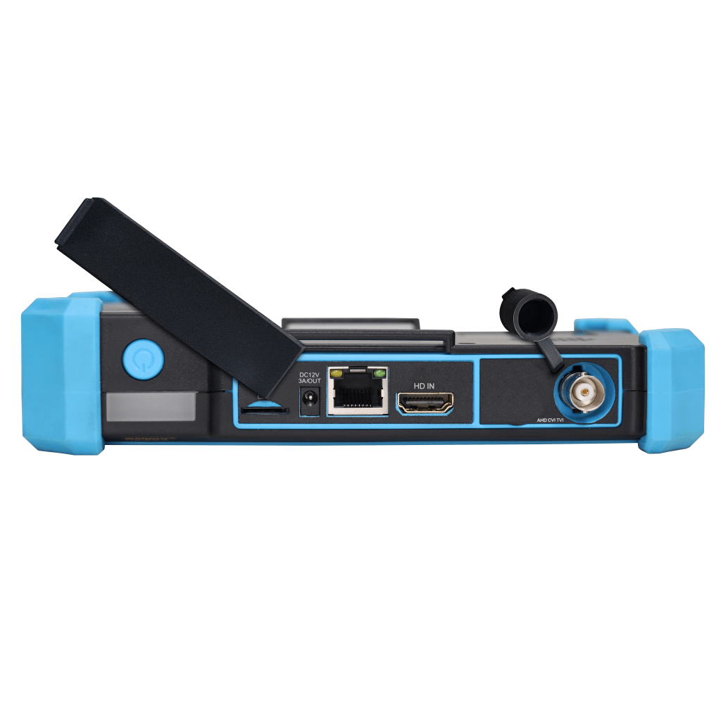 Tester de Vídeo | Prueba de Cámara Analógica | Prueba de Cámara IP | Prueba Audio por Coaxitron TVI/CVI/AHD | Soporta ONVIF| 8K/4k | H.264 y H.265 | Entrada VGA | Entrada HDMI | UTP/RJ45 TDR | Detecta y Analizar puertos LLDP/CD - Imagen 4