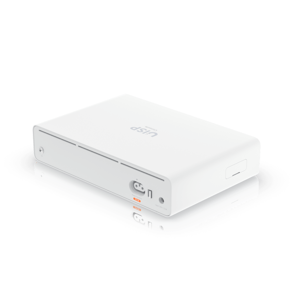Consola UISP de Ubiquiti / Gateway y Switch de Red Gigabit / Controlador con Plataforma UISP para gestión remota de WISP (airMAX, airFiber, uFiber, LTU, edgeMAX, airCube) / 128 GB SSD / (1) WAN 1GbE / (1) WAN SFP+10G / (8) puertos LAN GbE RJ45 - Imagen 5