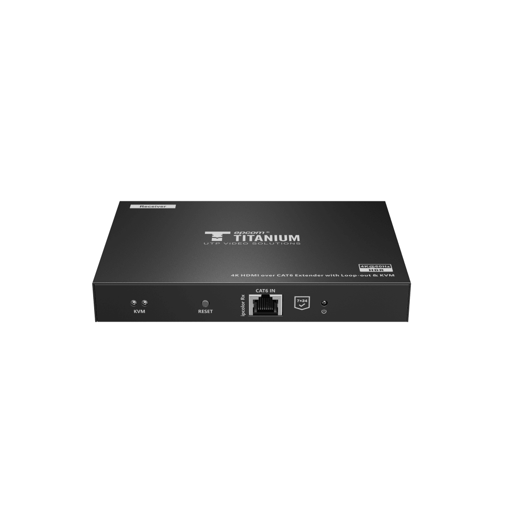 Kit extensor KVM (HDMI y USB) hasta 70 metros | Resolución 4K @ 60 Hz | Cat 6, 6a y 7 | IPCOLOR | CERO LATENCIA | HDR10 | Salida Loop | Puerto S/PDIF | Uso 24/7 | Transmite el Video y Controla tu DVR vía USB a distancia. - Imagen 6