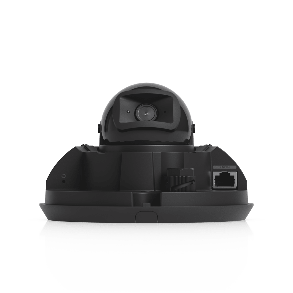 UniFi G6 Dome – Cámara 4K Antivandálica y Todo Clima con Sensor de 8 MP (1/1.8”), Motor de IA Multi-TOPS y Visión Nocturna Infrarroja de Largo Alcance, Color Negro - Imagen 3