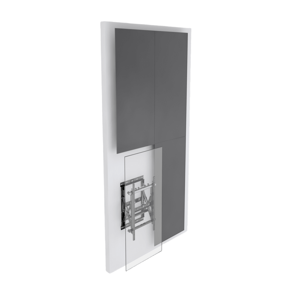 Soporte Modular de Pared para Videowall | Pop Out | Peso Máx. Sopotado 50 Kg | Soporta Formato Horizontal y Vertical. - Imagen 6