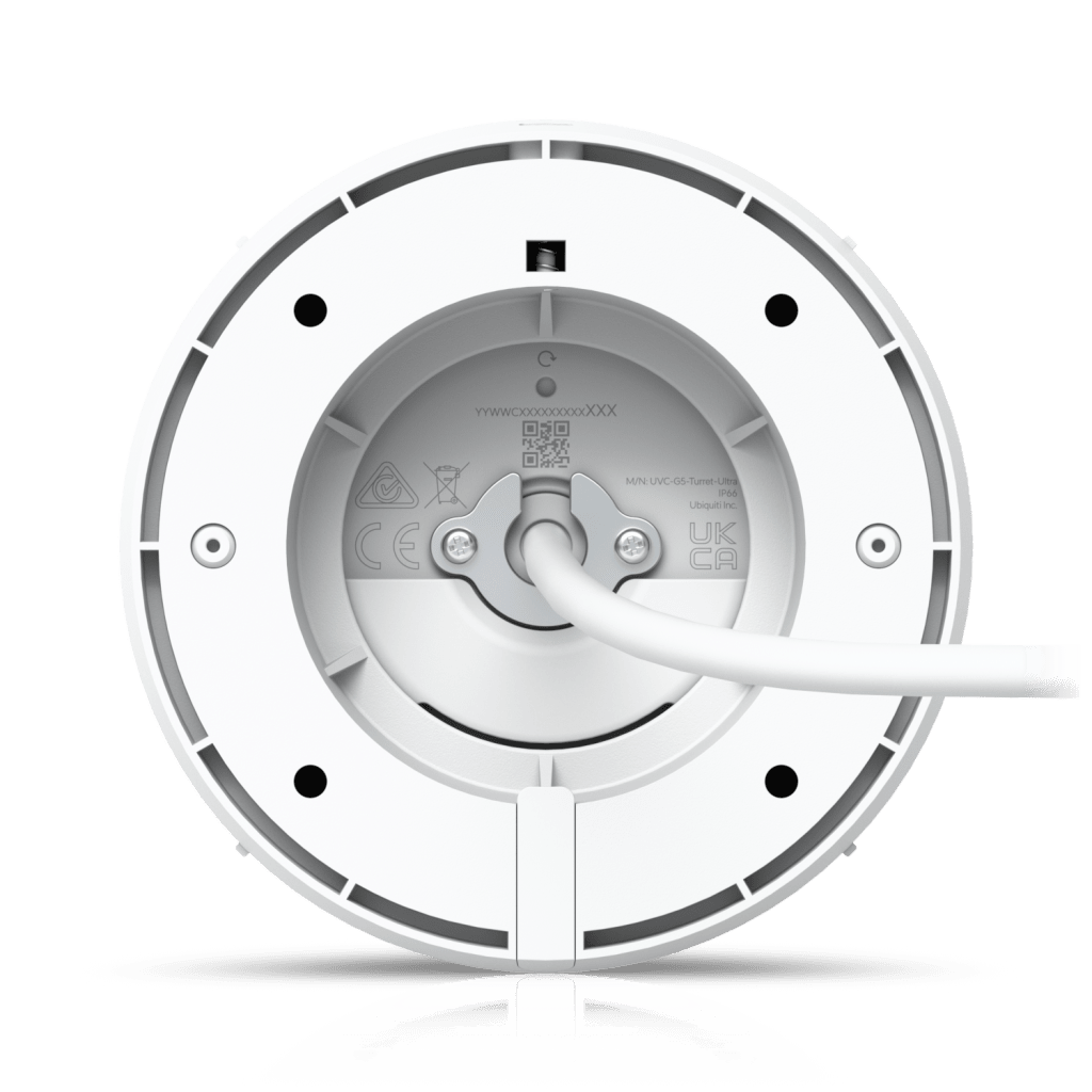 Cámara UniFi Protect G5 Turret Ultra, compacta, para exterior / 2K (4 MPX) / ángulo 102.4° / visión nocturna hasta 30mts/ detección de eventos / micrófono, POE+ - Imagen 4