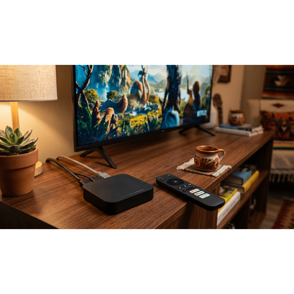STB 4K Android con Google TV / Alto Rendimiento / Conexión Wi-Fi y por Cable / Control Remoto Bluetooth / Salida HDMI / APP Hik Connect Pre-instalada / Software de Gestion para ISPs/ Para modo desarrollador leer la nota en la descripcion - Imagen 6