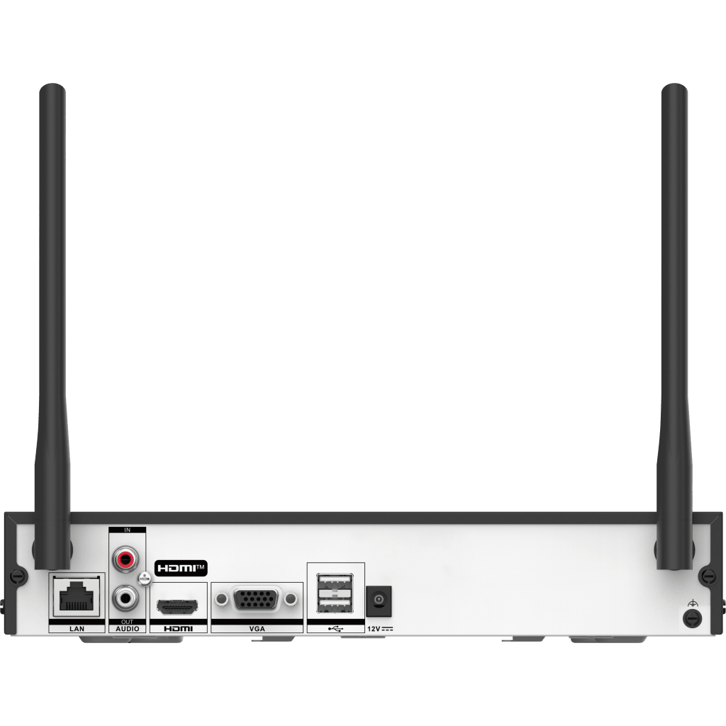 NVR 8 Megapixel (4K) / 4 canales IP / 1 Bahía de Disco Duro / 2 Antenas Wi-Fi / Salida de Vídeo 4K / ACUSENSE - Imagen 3