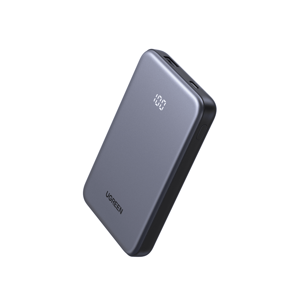 Power bank Ultradelgado 10000mAh / 20W Máximo / Puerto USB-C PD3.0 PPS / Puerto USB-A 22.5W / Batería Polímero de Litio / Pantalla Digital / Carga Rápida 3 Horas / Protocolos Múltiples / Protección - Imagen 4