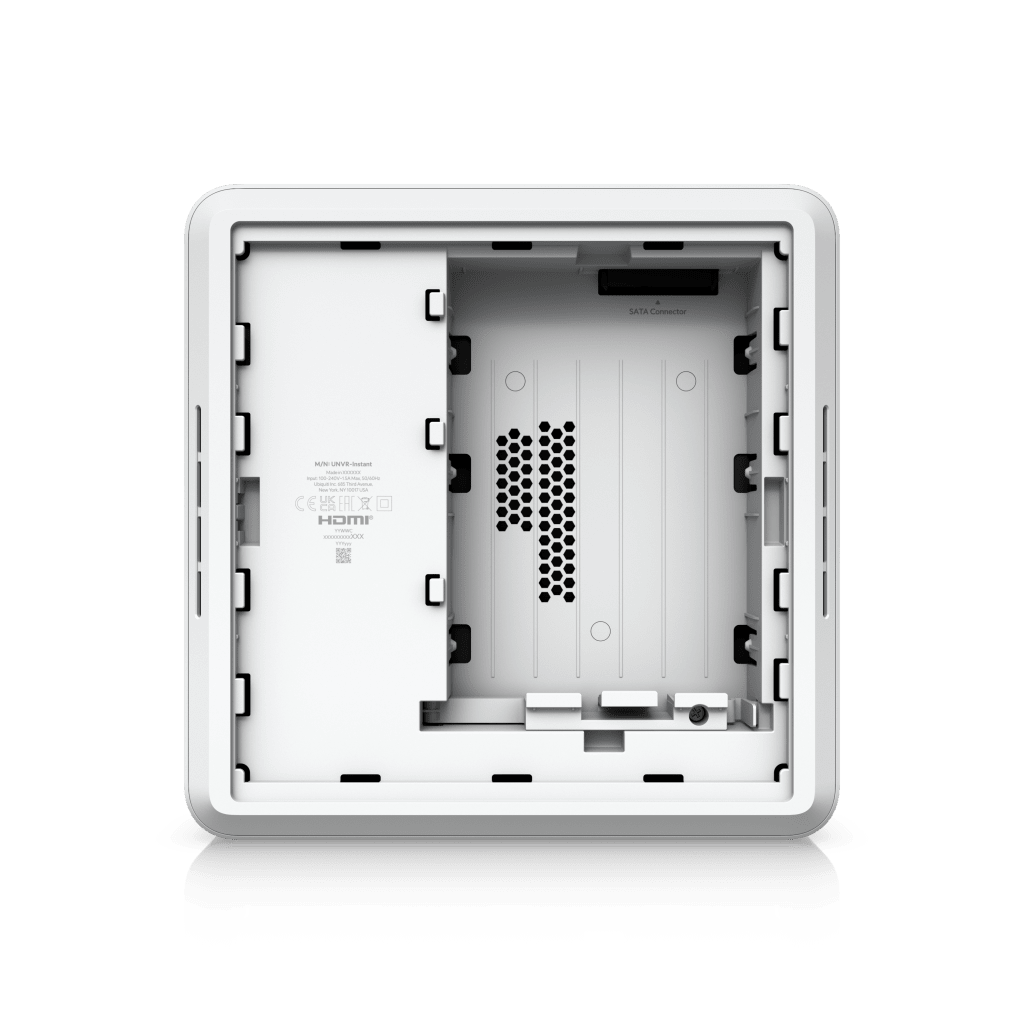 UniFi Protect UNVR-Instant – Grabador de Video en Red con Soporte para HDD de 3.5”, Switch PoE Integrado de 6 Puertos GbE (40W) y Puerto HDMI Viewport - Imagen 5
