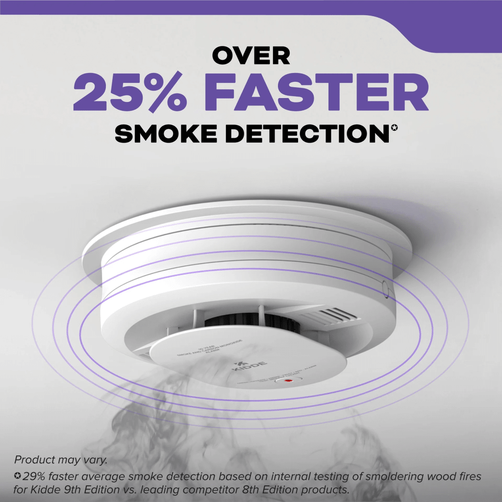 Detector de Humo Compacto Fotoeléctrico Autónomo | Batería AA Reemplazable | Modelo 21031529 | Pieza - Imagen 7