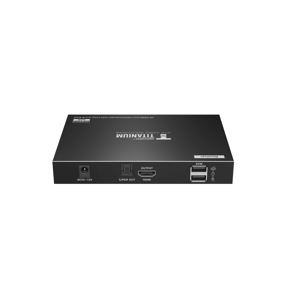 Kit extensor KVM (HDMI y USB) hasta 70 metros | Resolución 4K @ 60 Hz | Cat 6, 6a y 7 | IPCOLOR | CERO LATENCIA | HDR10 | Salida Loop | Puerto S/PDIF | Uso 24/7 | Transmite el Video y Controla tu DVR vía USB a distancia. - Imagen 8