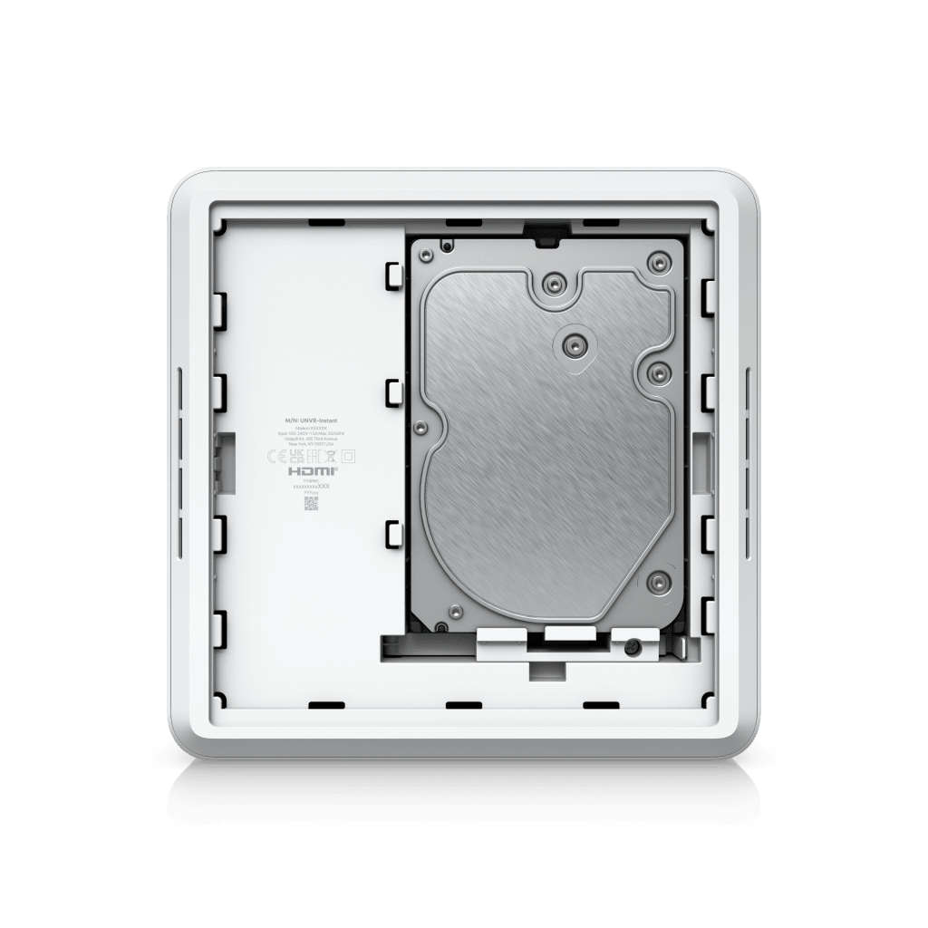 UniFi Protect UNVR-Instant – Grabador de Video en Red con Soporte para HDD de 3.5”, Switch PoE Integrado de 6 Puertos GbE (40W) y Puerto HDMI Viewport - Imagen 6