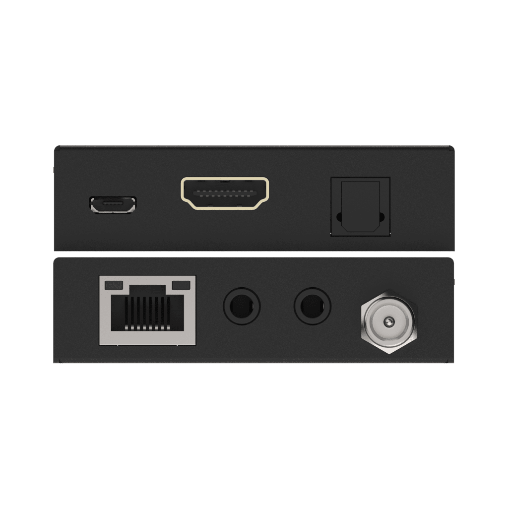 Extensor HDMI 4K@60Hz | PoC Bidireccional | HDR y Dolby Vision | Extractor Audio ARC | Transmisión hasta 70m por CAT6 - Imagen 4
