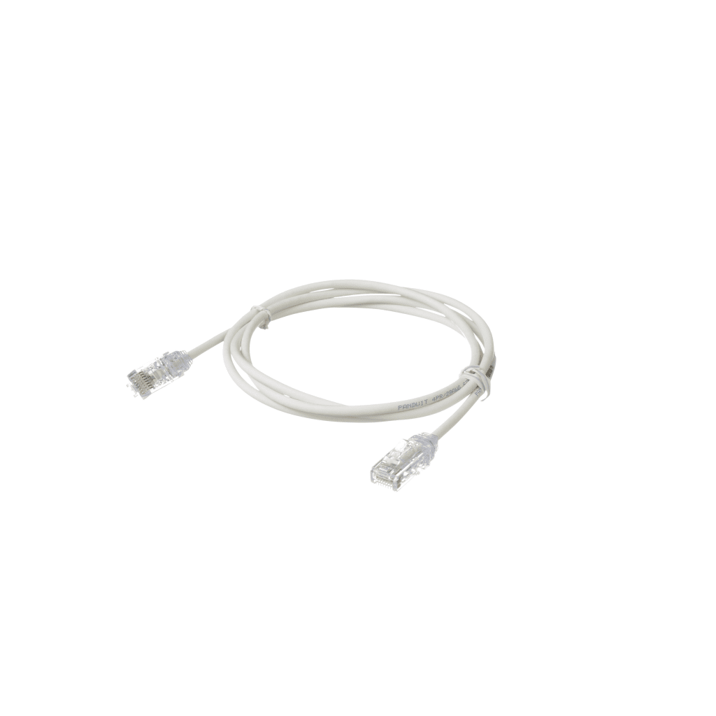 Cable de Parcheo TX6, UTP Cat6, Diámetro Reducido (28AWG), Color Blanco Mate, 4.57 Metros (15 Pies) - Imagen 4