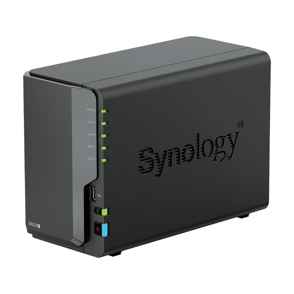NAS DiskStation DS225+ | 2 Bahías | Intel Celeron J4125 | 2 GB DDR4 | Hasta 40 TB | Puertos 1GbE y 2.5GbE | USB 3.2 Gen 1 | Compatible con RAID | Synology DSM. - Imagen 4