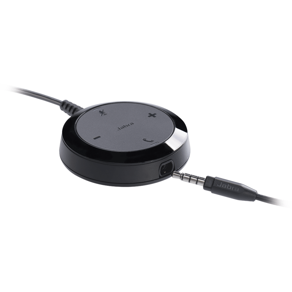 Jabra Evolve 30 II Duo MS con conexión USB C/A y 3.5mm, micrófono con cancelación de ruido y controlador en el cable con botones e indicadores LED (5399-823-369)) - Imagen 4