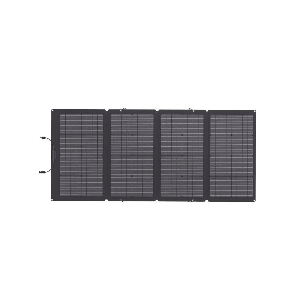 Módulo Solar Bifacial, Portátil y Flexible de 220W Recomendado para Estaciones Portátiles EFD330, EFD350 ó EFD500 / Ajuste de Ángulo / Carga Eficiente / Incluye Cable XT60 a MC4 - Imagen 4