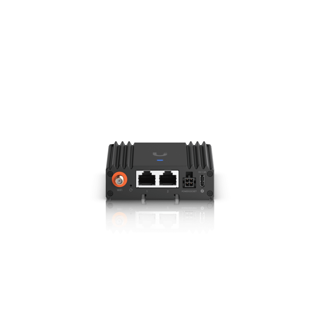 Router UniFi Ultra LTE con WiFi 4 / ranura para 1 tarjeta SIM / 2 Puertos RJ45 10/100Mbps / Alimentación por USB Type-C y ATX DC / Bandas LTE B2, B4, B5 / - Imagen 4