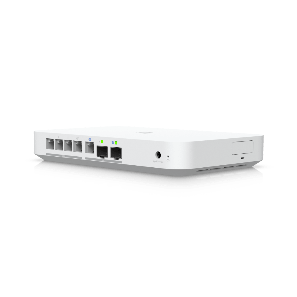 UCG Fiber Cloud Gateway de 10G de Escritorio con Switch Integrado de 4 Puertos 2.5 GbE y 1 Puerto 10G SFP+, Compatibilidad Total con Full Stack UniFi - Imagen 4