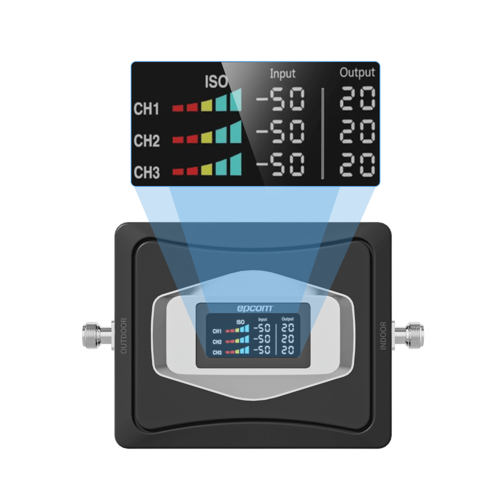 Kit Amplificador de Señal Celular 4G / Mejora las llamadas convencionales y VoLTE / Soporta los datos de las tecnologías 2G, 3G y 4G de TELCEL, AT&T y MOVISTAR / Cubre hasta 600 m2. - Imagen 3