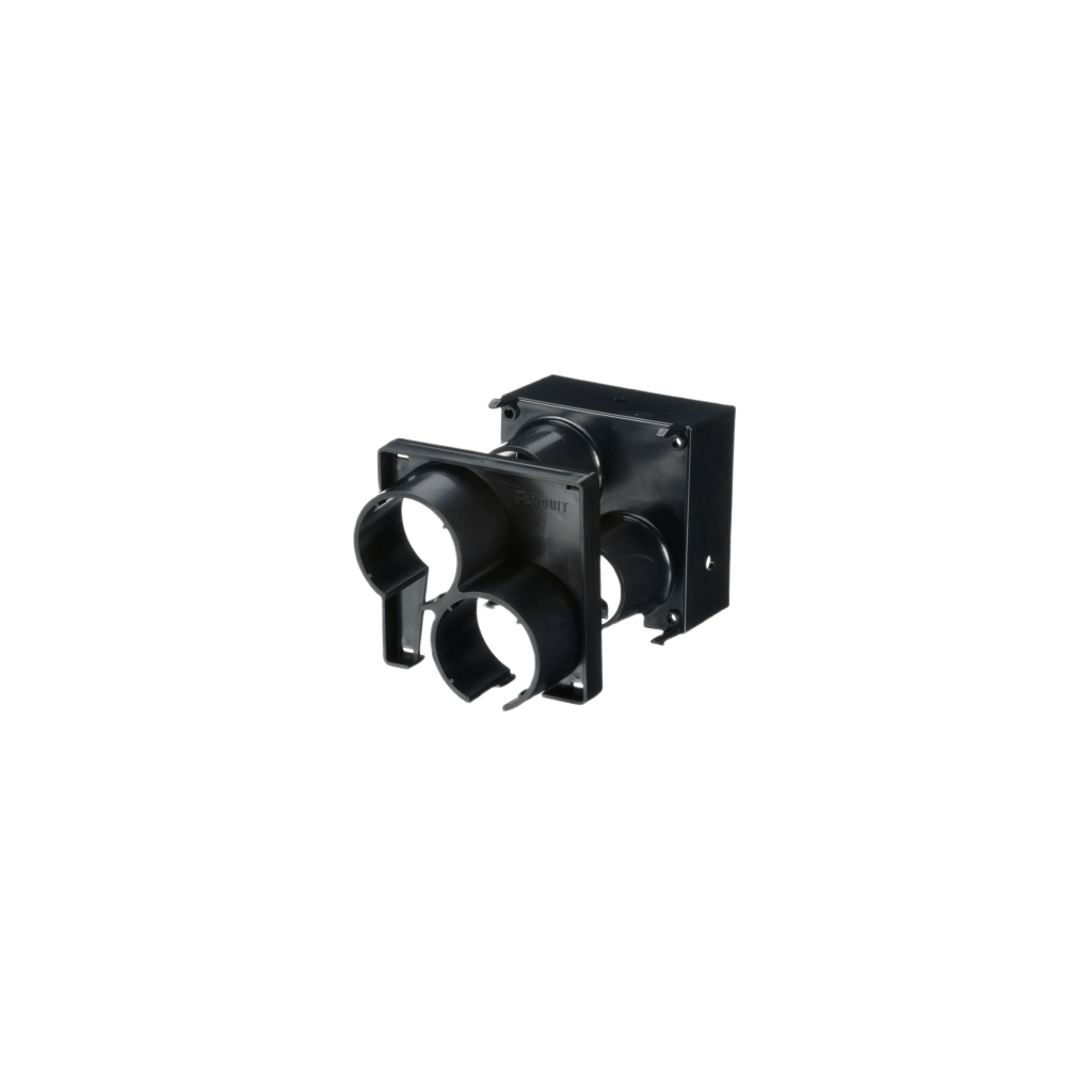 Tapa con 2 Salida a Tubo Corrugado de 1.5in (38mm), Para uso con Canaletas 4X4 FiberRunner™, Color Negro - Imagen 3