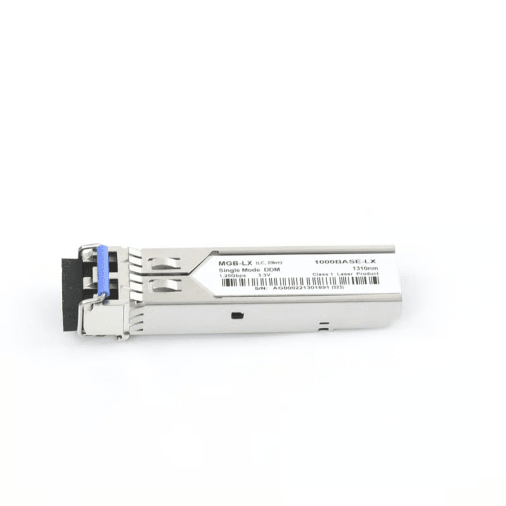 (MGB-LX v2) Transceptor Mini-GBIC SFP 1G LC Duplex para Fibra Monomodo 20Km - Imagen 3