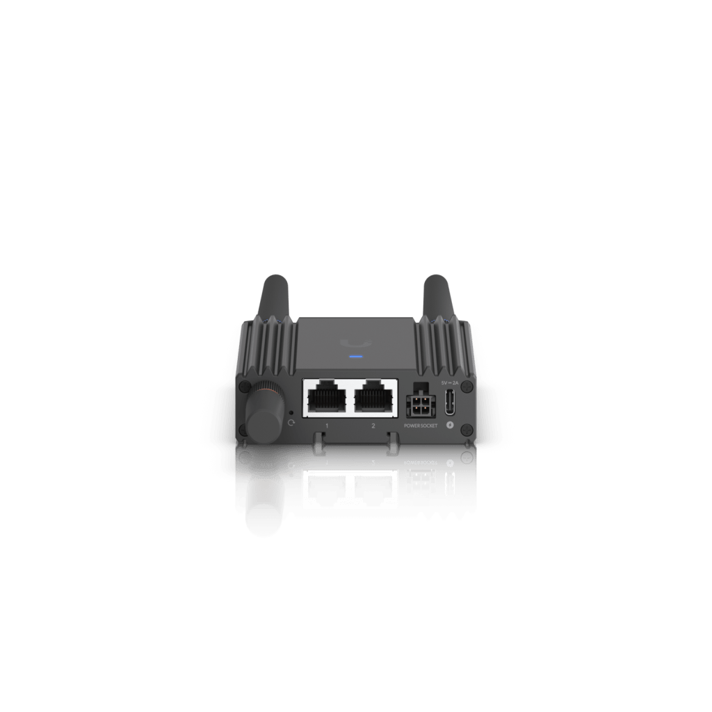 Router UniFi Ultra LTE con WiFi 4 / ranura para 1 tarjeta SIM / 2 Puertos RJ45 10/100Mbps / Alimentación por USB Type-C y ATX DC / Bandas LTE B2, B4, B5 / - Imagen 3