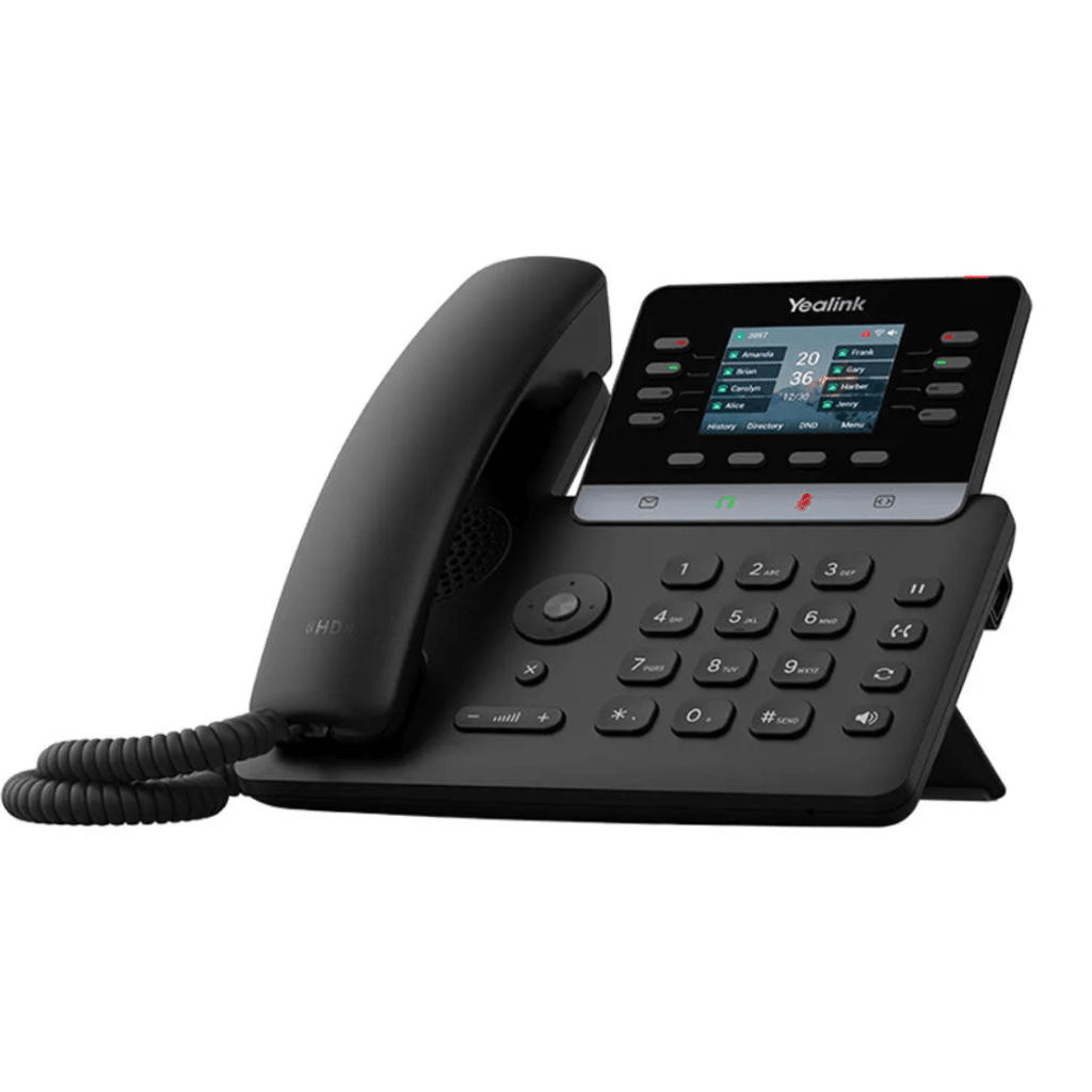 Teléfono IP Empresarial Yealink SIP-T73U Profesional con 12 Líneas SIP y Pantalla a Color - Imagen 3