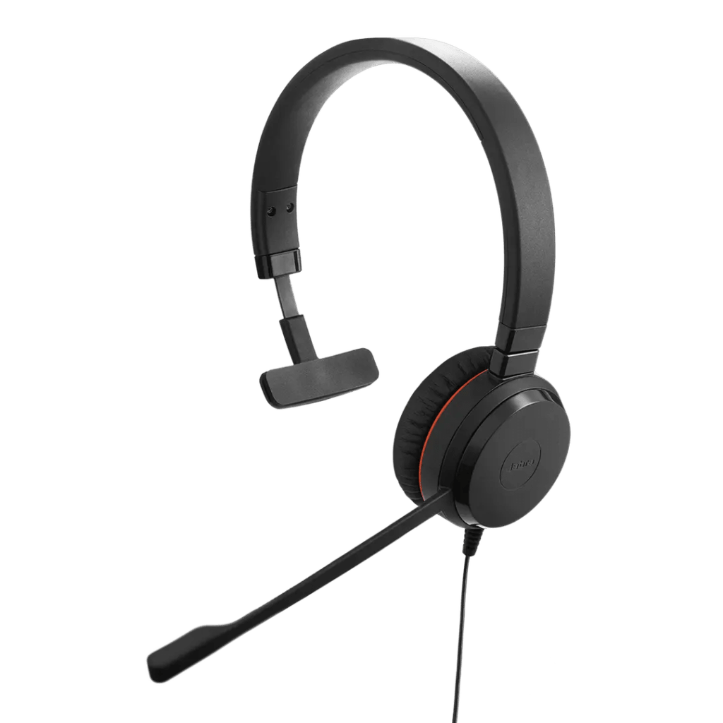 Jabra Evolve 20 Mono con Conexión USB C/A, Micrófono con Cancelación de Ruido de Ultima Generación, Configuración Plug and Play (4993-829-269) - Imagen 3