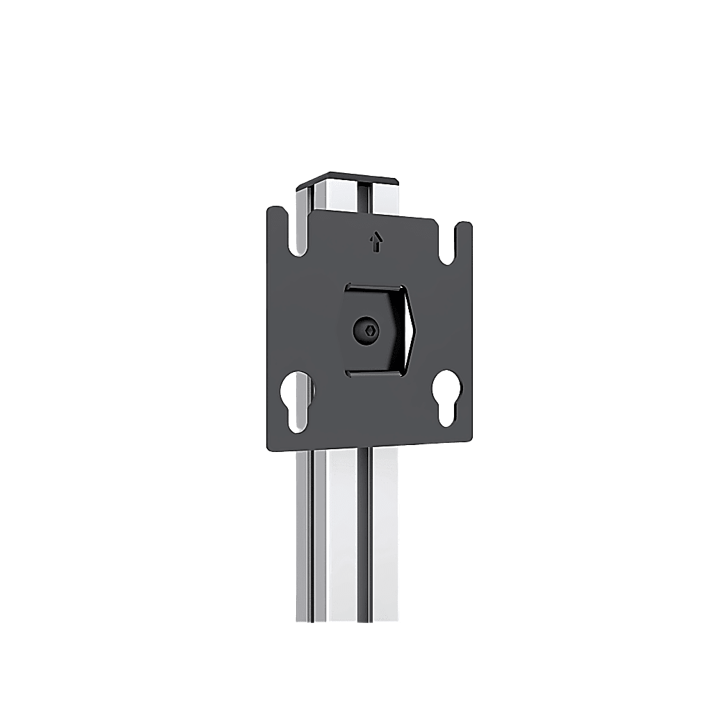 Accesorio - Placa Adaptadora para Panel LED 20 x 20.5 mm | Dimensiones 64 x 64 x 2 mm | Diámetro de Orificio Ø10.3 mm | Separación de Orificios 40 mm. - Imagen 3