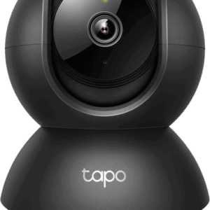 Cámara PTZ Wi-Fi Hogar / 1080p Full HD / Visión Nocturna 12 m (39.4 ft) / Detección de Personas y Llanto de Bebé / Seguimiento Automático / Audio Bidireccional / Almacenamiento microSD hasta 512 GB / Compatible Alexa y G