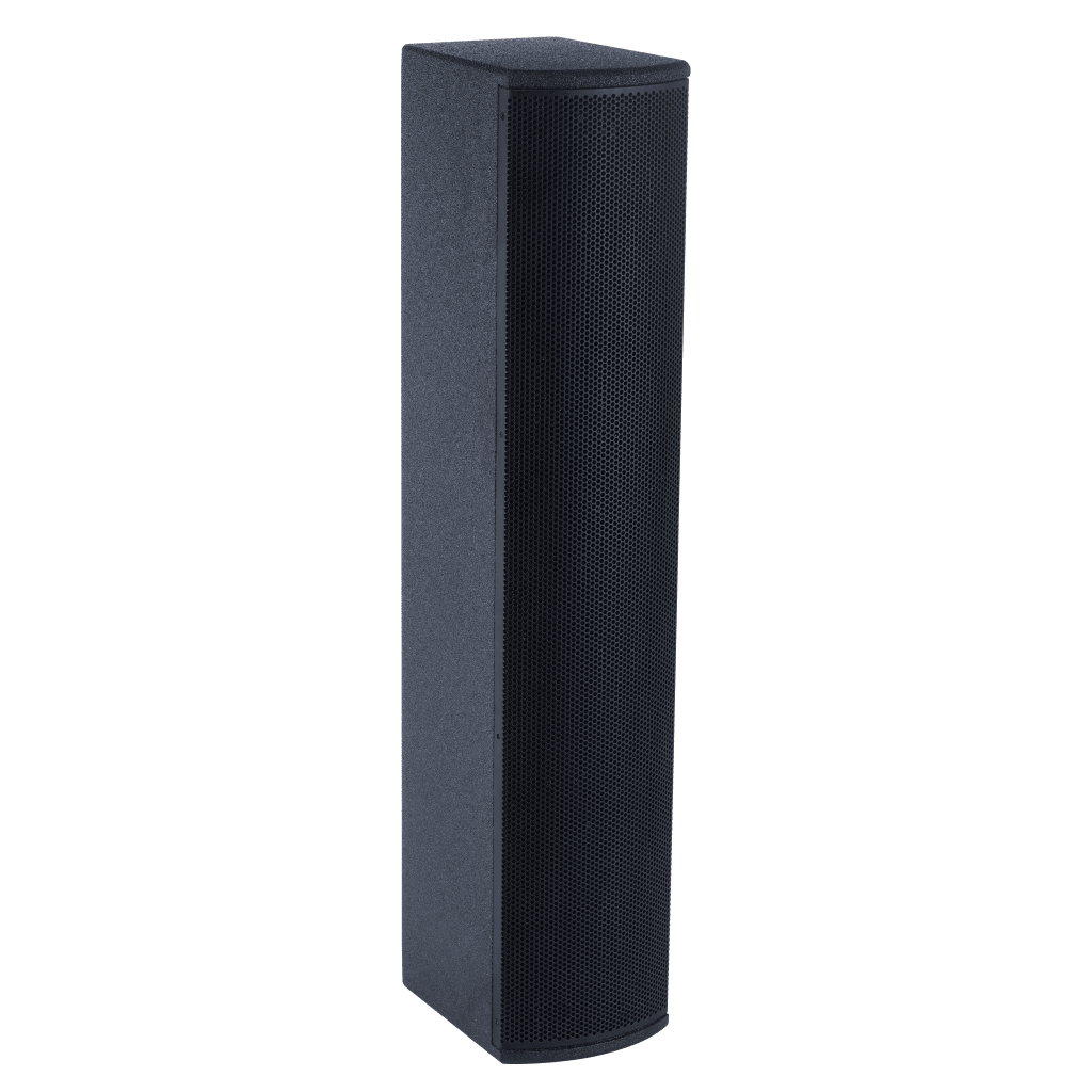 Altavoz Tipo Columna | 200W RMS| Impedancia 6Ω | 6 Unidades de 3 Pulgadas | 118dB SPL | Array Spliced Design | Cobertura 110° Horizontal