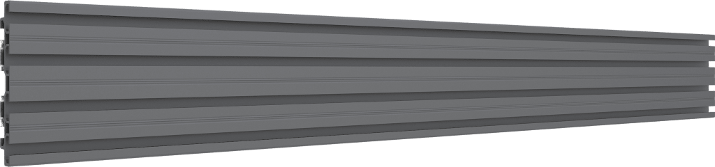 RIEL DE MONTAJE PARA SOPORTE DE VIDEOWALL LED DE 125CM FABRICADO EN ALUMINIO