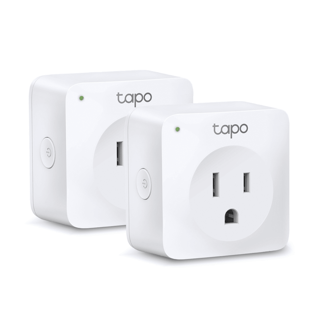 KIT 2 Mini Smart Wi-Fi tomacorrientes / Control Remoto / Programación y Temporizador / Diseño Compacto / 2.4 GHz / carga máxima de 10 A / hasta 1200 W