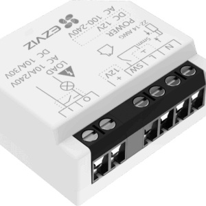 Relé Inteligente Wi-Fi, CS-T35-R100-WD, 16A 250VAC, Wi-Fi 6 y BLE, Control por App EZVIZ, Compatible con Google Assistant, Amazon Alexa y Matter, Protecciones de Temperatura y Sobrecarga