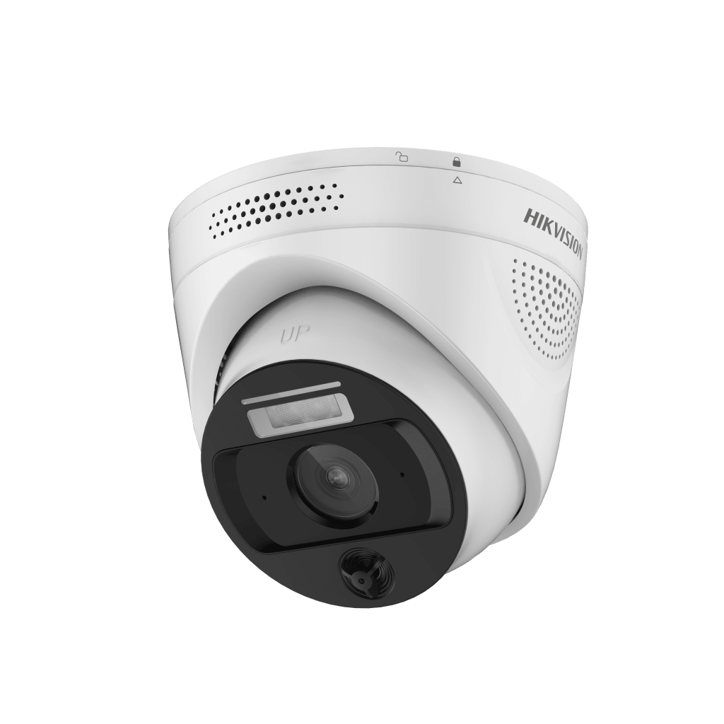 (HikFire) Cámara IP 4 Megapíxel / Detección de Temperatura sin Contacto / Exterior IP66 / Compatible con Hik-Connect / Micrófono y Bocina para Audio de dos Vías