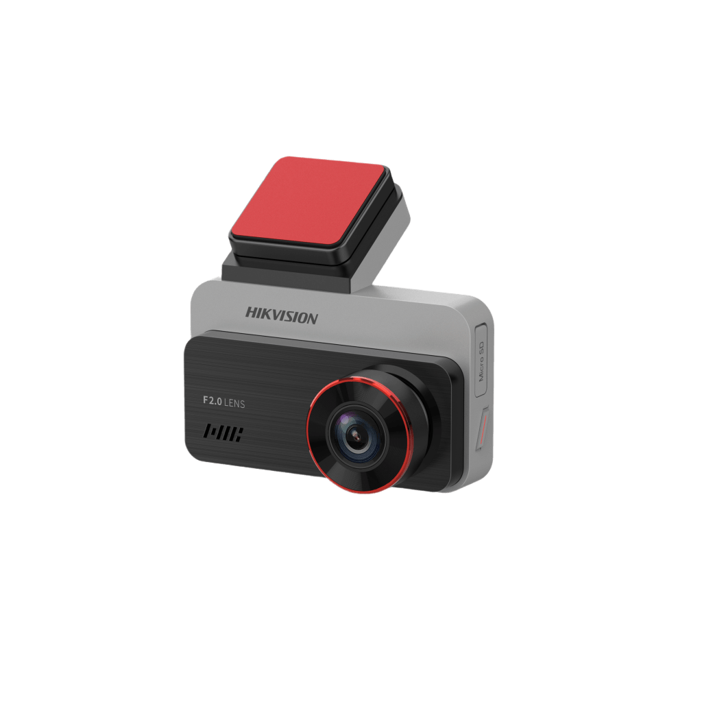Dashcam de Doble Lente Hikvision AE-DC2328-C200S(2CH) / 2 Megapixel (1080p) Frontal e Interior / Gran Angular 128° / H.265 / Pantalla IPS 3" / WiFi / G-Sensor / Micro SD 256GB