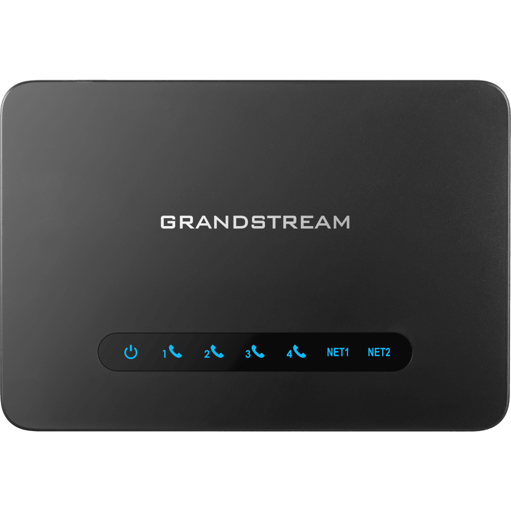 Gateway VoIP con Router NAT / 4 Puertos FXS (Conectar Teléfono Análogo) / Router NAT Gigabit Integrado / Cifrado AES Reforzado / Aprovisionamiento Automático / Soporta SIP y Fax T.38