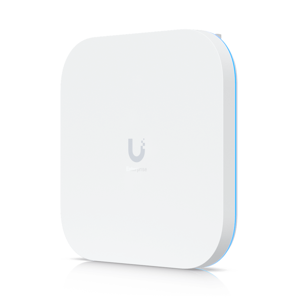 E7 Campus UniFi Enterprise WiFi 7  Doble Banda de Alto Rendimiento para Exterior o Interior con Cobertura Sectorial 100° de Hasta 460 m² y Más de 1,000 Usuarios