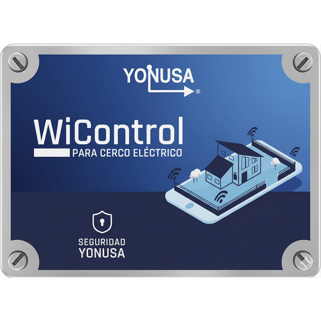 Tarjeta de Comunicación Wi-Fi / Control Remoto de Cercos Eléctricos / Salidas de Relé ON-OFF / Aplicación Yonusa Plus / Configuración WiFi 2.4GHz / 5 Salidas de Control