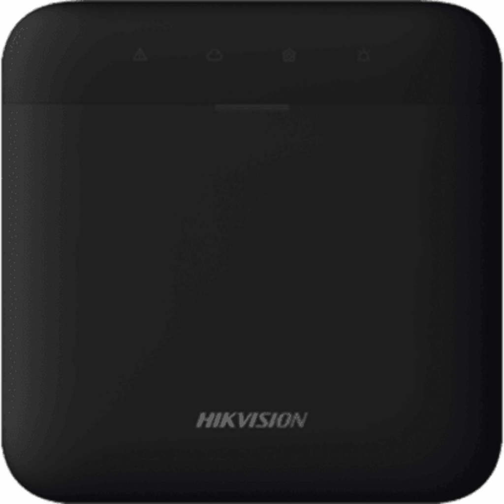(AX PRO) Panel de Alarma Inalámbrico de Hikvision / Color Negro / Soporta 48 Zonas / GSM 3G/4G, Wi-Fi y Ethernet / Incluye Batería de respaldo / Compatible con los Accesorios AX PRO.
