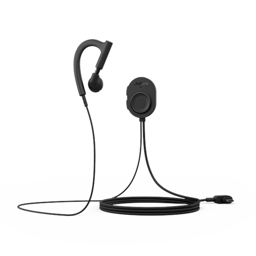 Auricular Jabra Perform 10 Mono / USB-C PTT / IP67 / Microsoft Teams Zello / 1.16m Cable