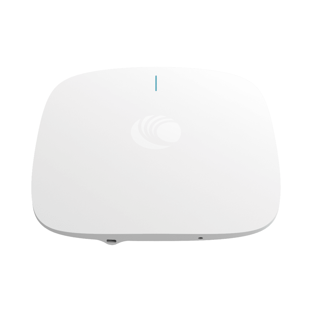 Access Point Wi-Fi 6 / Dual-Radio 2x2 / 1.77 Gbps / 2.5 GbE Uplink / Cloud Management cnMaestro / WPA3 Security / IoT Optimized