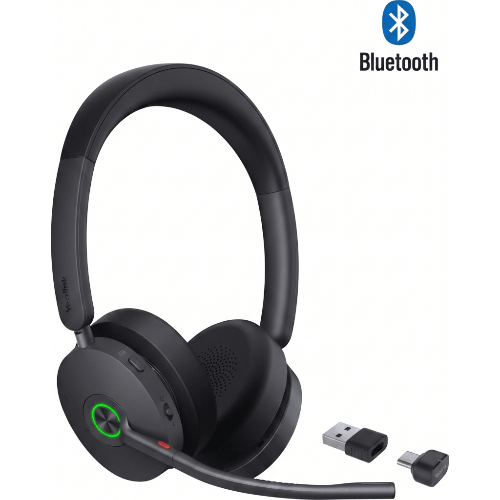 Diadema Inalámbrica BH74-UC de Yealink con Cancelación Activa de Ruido, Acoustic Shield y Batería Prolongada