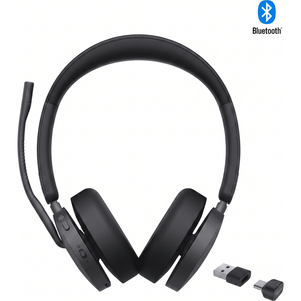 Diadema Inalambrica BH74 Teams USB C/A de Yealink con Tecnología de 6 Micrófonos y Acoustic Shield 3.0 para Voz Clara